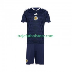 Camiseta 1ª Escocia Niño 2026 Manga Corta
