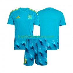 Camiseta 1ª España Portero Niño Copa Mundial 2026 Manga Corta