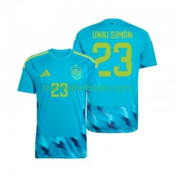 Camiseta 1ª España Unai Simon 23 Portero Hombre Copa Mundial 2026 Manga Corta