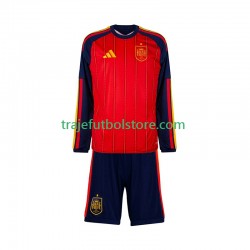 Camiseta 1ª España Niño Copa Mundial 2026 ML