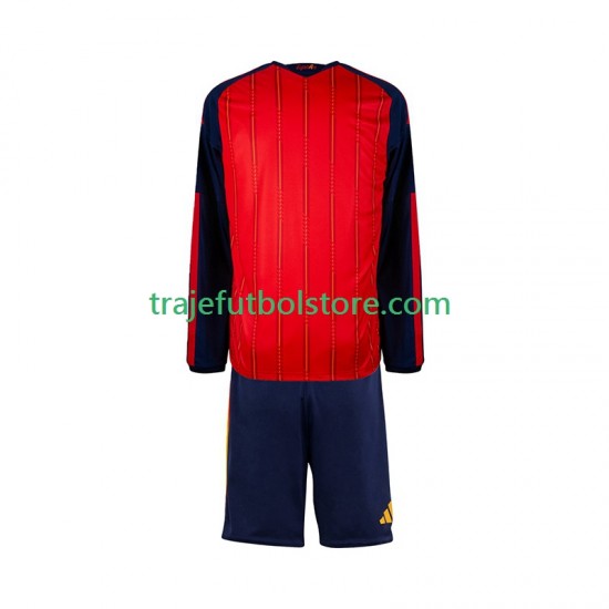 Camiseta 1ª España Niño Copa Mundial 2026 ML