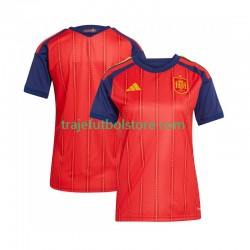 Camiseta 1ª España Mujer Copa Mundial 2026 Manga Corta