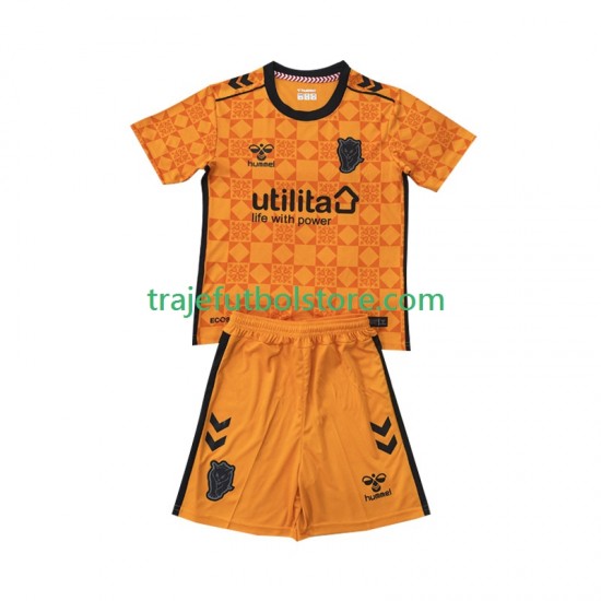 Camiseta 3ª Sunderland Portero Niño 2025-2026 Manga Corta