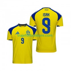 Camiseta 1ª Suecia Isak 9 Hombre 2026 Manga Corta