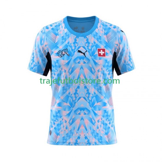 Camiseta 2ª Suiza Hombre Copa Mundial 2026 Manga Corta