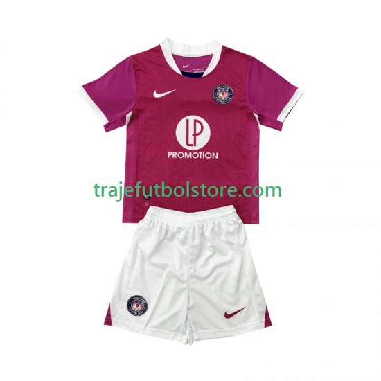 Camiseta 2ª Toulouse Niño 2025-2026 Manga Corta