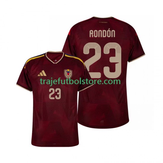 Camiseta 1ª Venezuela Salomon Rondon 23 Hombre 2026 Manga Corta