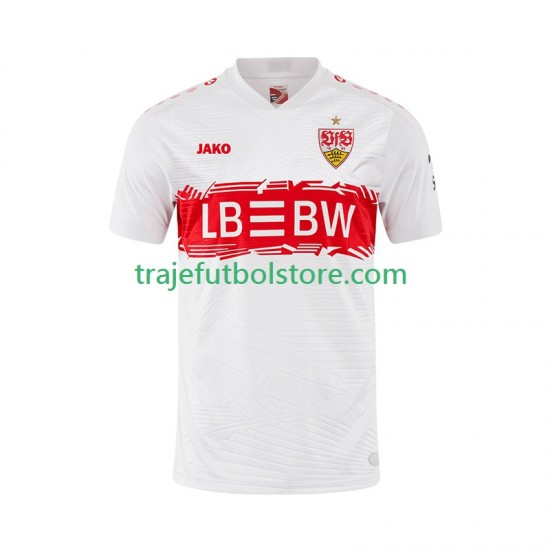Camiseta 1ª VfB Stuttgart Hombre 2025-2026 Manga Corta