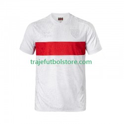 Camiseta 1ª VfB Stuttgart Anniversary Hombre 2025-2026 Manga Corta