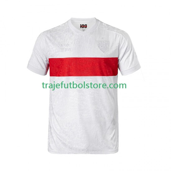 Camiseta 1ª VfB Stuttgart Anniversary Hombre 2025-2026 Manga Corta