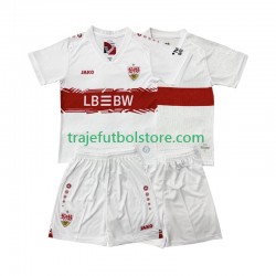 Camiseta 1ª VfB Stuttgart Niño 2025-2026 Manga Corta