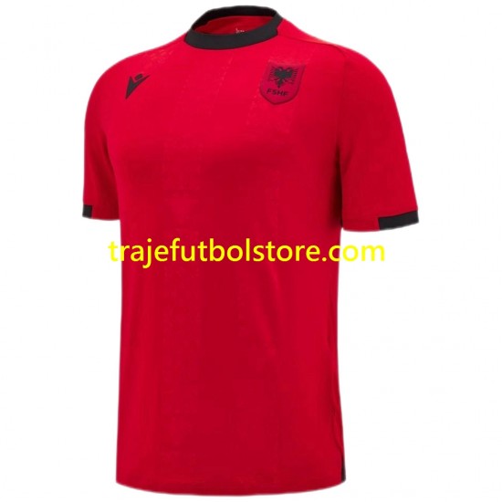 Camiseta 1ª Albania Hombre 2025 Manga Corta
