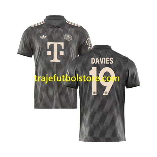 Camiseta 4ª Bayern de Múnich DAVIES 19 Octoberfest Hombre 2024-2025 Manga Corta