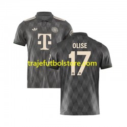 Camiseta 4ª Bayern de Múnich OLISE 17 Octoberfest Hombre 2024-2025 Manga Corta