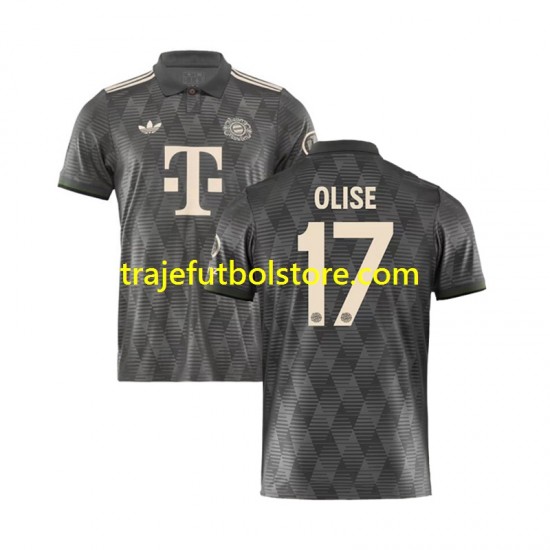 Camiseta 4ª Bayern de Múnich OLISE 17 Octoberfest Hombre 2024-2025 Manga Corta