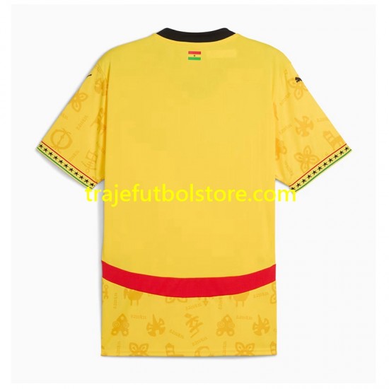 Camiseta 2ª Ghana Hombre 2024 Manga Corta