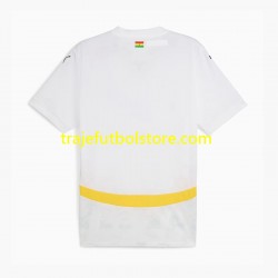 Camiseta 1ª Ghana Hombre 2024 Manga Corta