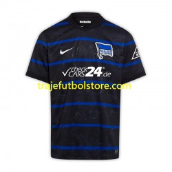 Camiseta 2ª Hertha BSC Hombre 2024-2025 Manga Corta