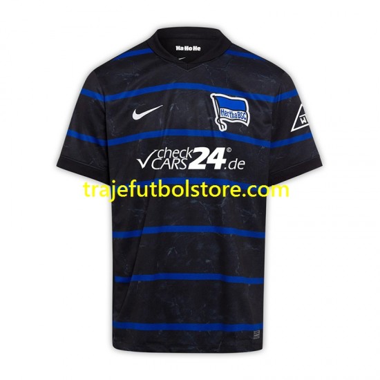Camiseta 2ª Hertha BSC Hombre 2024-2025 Manga Corta