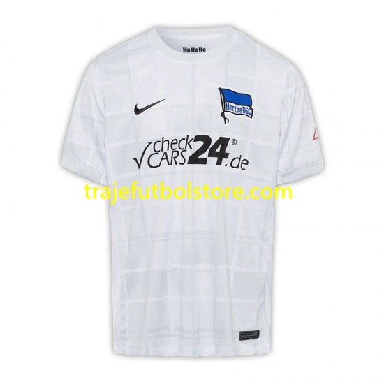 Camiseta 4ª Hertha BSC Hombre 2024-2025 Manga Corta