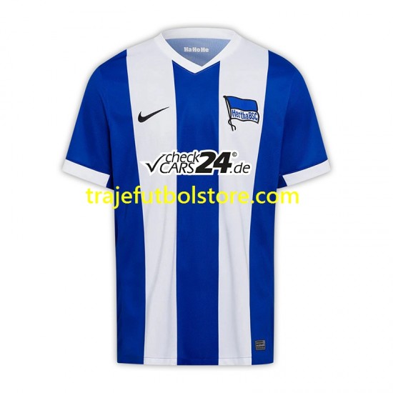 Camiseta 1ª Hertha BSC Hombre 2024-2025 Manga Corta