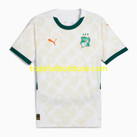 Camiseta 2ª Costa De Marfil Hombre 2025 Manga Corta