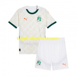 Camiseta 2ª Costa De Marfil Niño 2025 Manga Corta