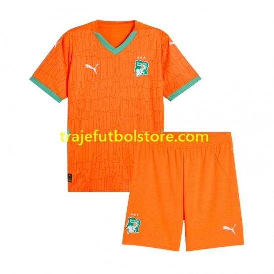 Camiseta 1ª Costa De Marfil Niño 2025 Manga Corta