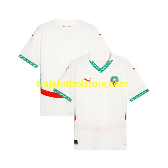 Camiseta 2ª Marruecos Hombre 2024 Manga Corta