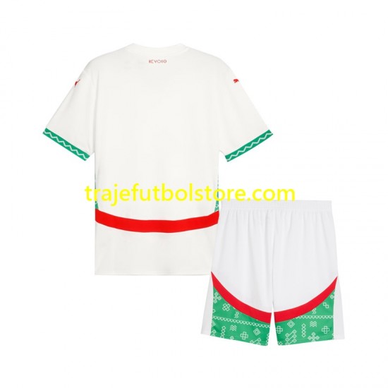 Camiseta 2ª Marruecos Niño 2024 Manga Corta