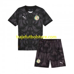 Camiseta 2ª Senegal Portero Niño 2025 Manga Corta