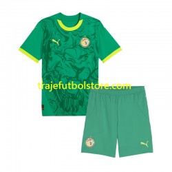 Camiseta 2ª Senegal Niño 2025 Manga Corta
