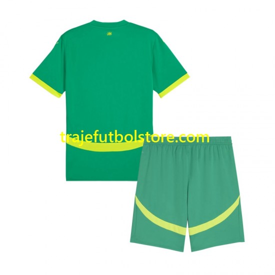 Camiseta 2ª Senegal Niño 2025 Manga Corta