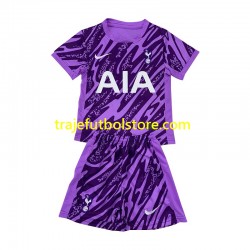 Camiseta 3ª Tottenham Hotspur Portero Niño 2024-2025 Manga Corta
