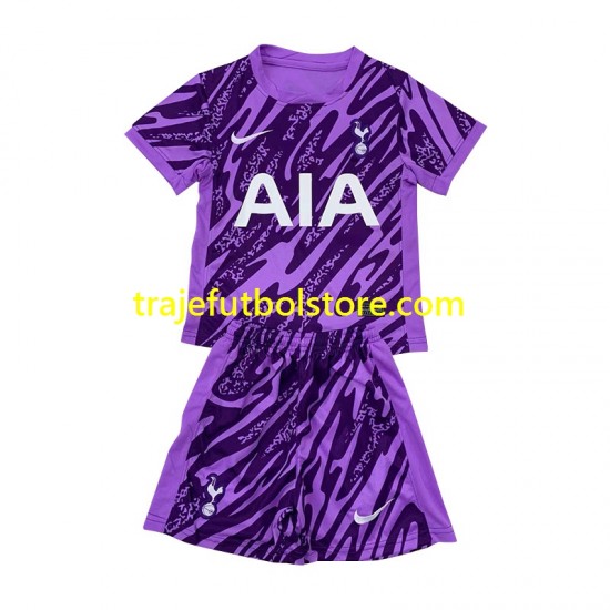 Camiseta 3ª Tottenham Hotspur Portero Niño 2024-2025 Manga Corta