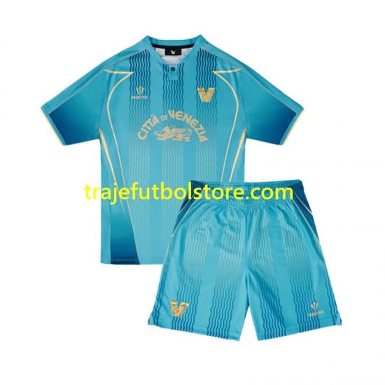 Camiseta 3ª Venezia Niño 2024-2025 Manga Corta
