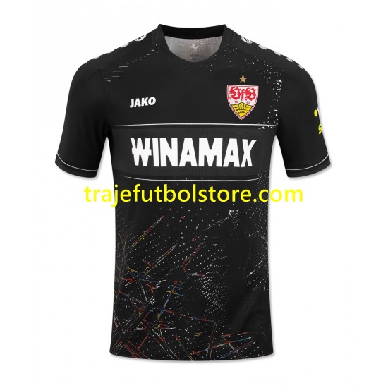 Camiseta 3ª VfB Stuttgart Hombre 2024-2025 Manga Corta