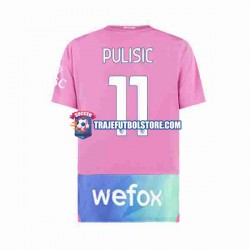 Camiseta 3ª AC Milan Christian Pulisic 11 Hombre 2023-2024 Manga Corta