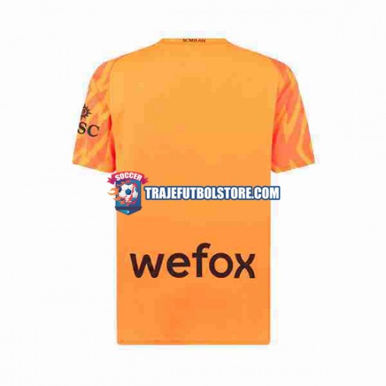 Camiseta 2ª AC Milan Portero Hombre 2023-2024 Manga Corta