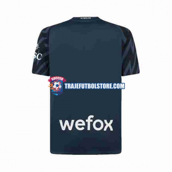 Camiseta 3ª AC Milan Portero Hombre 2023-2024 Manga Corta