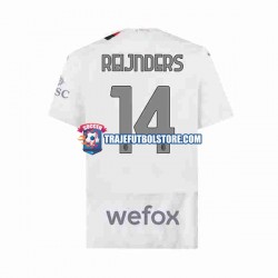 Camiseta 2ª AC Milan Tijjani Reijnders 14 Hombre 2023-2024 Manga Corta