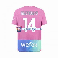 Camiseta 3ª AC Milan Tijjani Reijnders 14 Hombre 2023-2024 Manga Corta