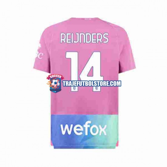 Camiseta 3ª AC Milan Tijjani Reijnders 14 Hombre 2023-2024 Manga Corta