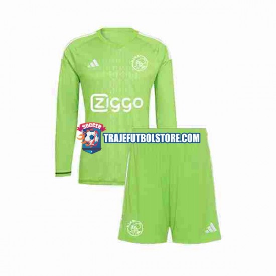 Camiseta 1ª AFC Ajax Portero Niño 2023-2024 ML