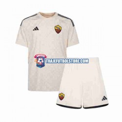 Camiseta 2ª AS Roma Niño 2023-2024 Manga Corta