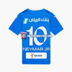 Camiseta 1ª Al Hilal Neymar JR 10 Hombre 2023-2024 Manga Corta