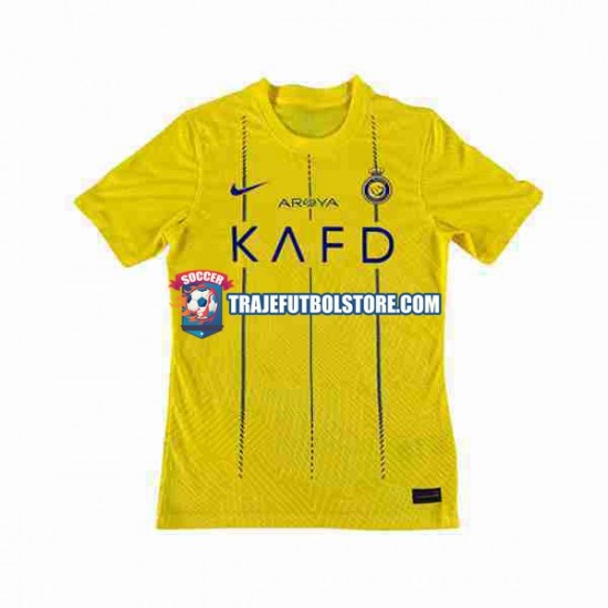 Camiseta 1ª Al-Nassr Ronaldo 7 Hombre 2023-2024 Manga Corta