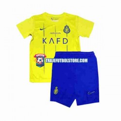 Camiseta 1ª Al-Nassr Ronaldo 7 Niño 2023-2024 Manga Corta