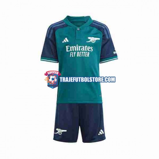 Camiseta 3ª Arsenal Niño 2023-2024 Manga Corta