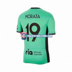 Camiseta 3ª Atlético Madrid 2 Alvaro Morata 19 Hombre 2023-2024 Manga Corta
